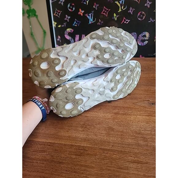 Nike React Element 55 Silver Men’s Size 13 BQ6166-007 Sneakers Shoes - Picture 5 of 14